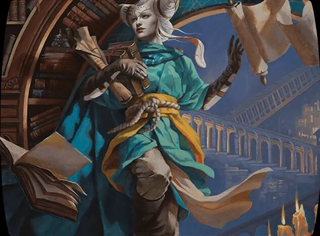 mtg tamiyo cards Tamiyo, Inquisitive Student // Tamiyo, Seasoned Scholar (Borderless) ( main image 0