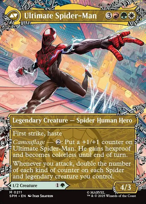 The Ultimate Spiderman // Commander (Miles Morales // Ultimate Spider-Man) deck  list mtg // Moxfield  MTG Deck Builder