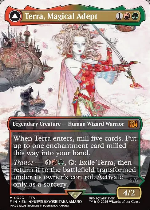 Terra Branford - マジック：ザ・ギャザリング Terra Branford // Commander (Terra, Magical Adept // Esper Terra