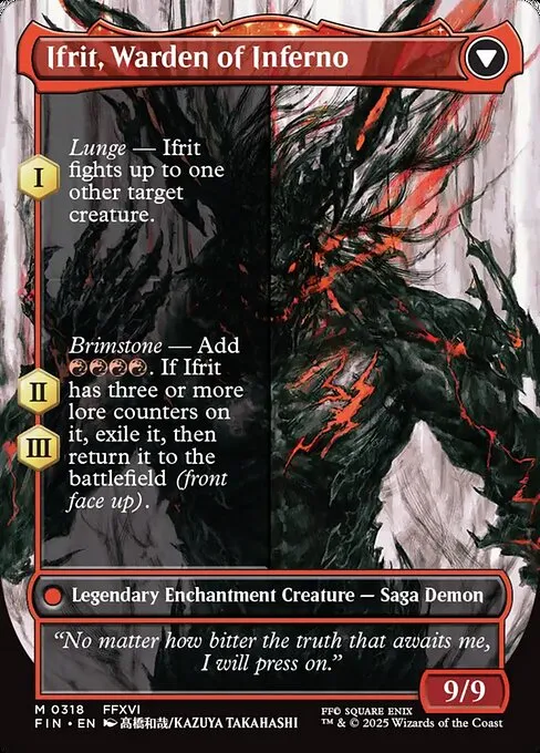 Clive Rosfield // Commander (Clive, Ifrit's Dominant // Ifrit, Warden of  Inferno) deck list mtg // Moxfield  MTG Deck Builder