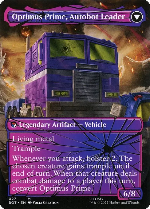 mtg optimus prime commander deck Magic The Gathering - The Brothers War - Transformers Optimus Prime, Hero // Optimus