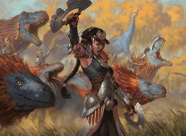 huatli dinosauros (4/10) - Commander (Huatli, Poet of Unity // Roar of ...