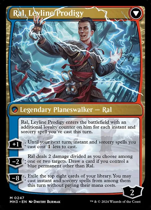 Ral, Monsoon mage // Commander (Ral, Monsoon Mage // Ral