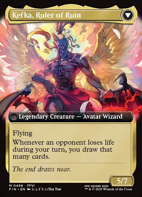 Final Fantasy Villains Grixis // Commander (Kefka, Court Mage