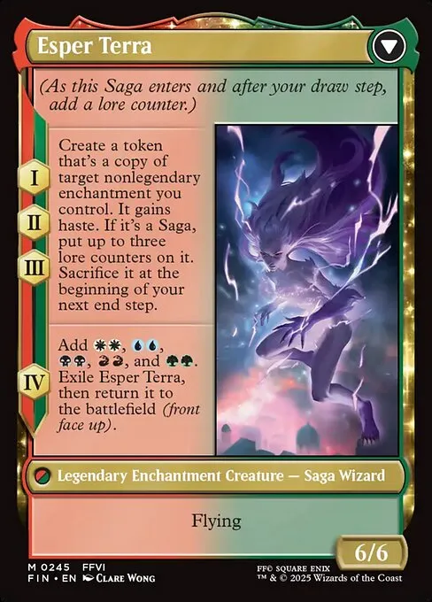 Terra Branford // Conquest (Terra, Magical Adept // Esper Terra