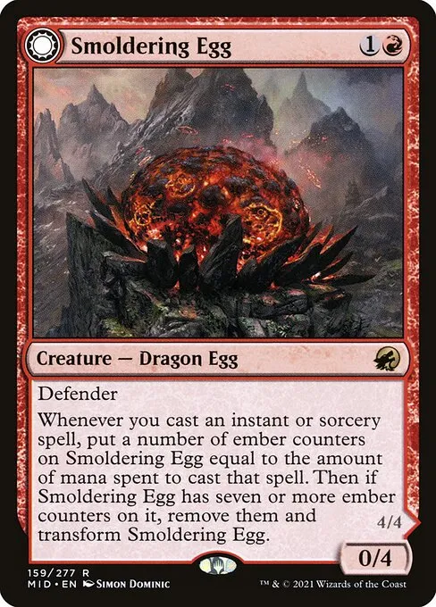 egg deck mtg commander Atla Palani, Nest Tender DINOSAUR EGGS Magic Mtg Commander Deck main image 1