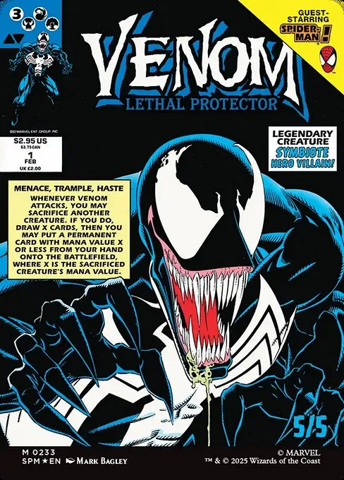 Eddie Brock & Venom トレーディングカードセット Eddie Brock 