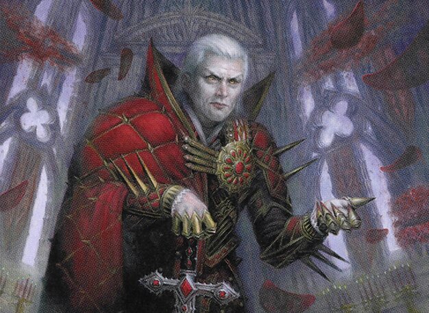 sorin markov card sleeves Innistrad: Crimson Vow Sorin the Mirthless Standard Deck Protector Sleeves  (100ct) for Magic: The Gathering