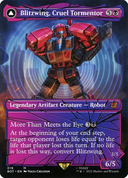 mtg transformers card Magic: The Gathering TCG - Secret Lair Drop Series main image 1