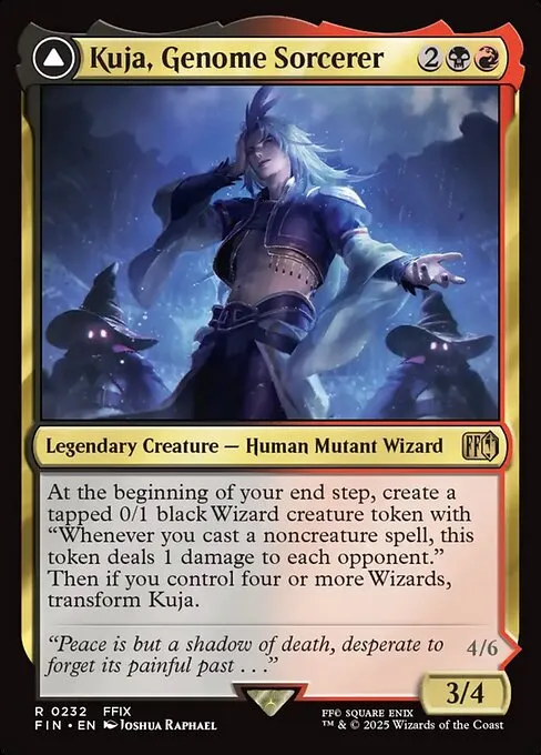 Kuja Final Fantasy Only Commander Deck // Commander (Kuja, Genome Sorcerer  // Trance Kuja, Fate Defied) deck list mtg // Moxfield  MTG Deck Builder