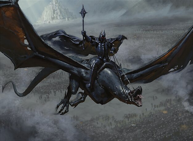 Nine Ghouls named Naz // Commander (Lord of the Nazgûl) deck