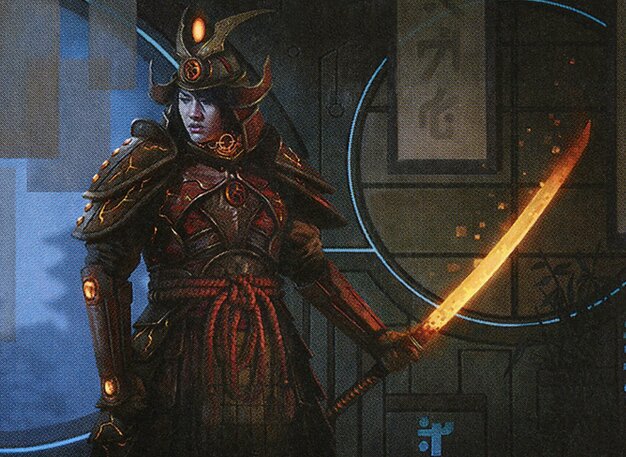 MTG【陽刀の侍】 アーティストプルーフ MTG【陽刀の侍】 アーティストプルーフ