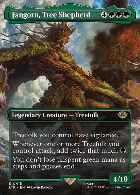 Mono-Green Treefolk Tribal // Commander (Fangorn, Tree Shepherd) deck list  mtg // Moxfield  MTG Deck Builder