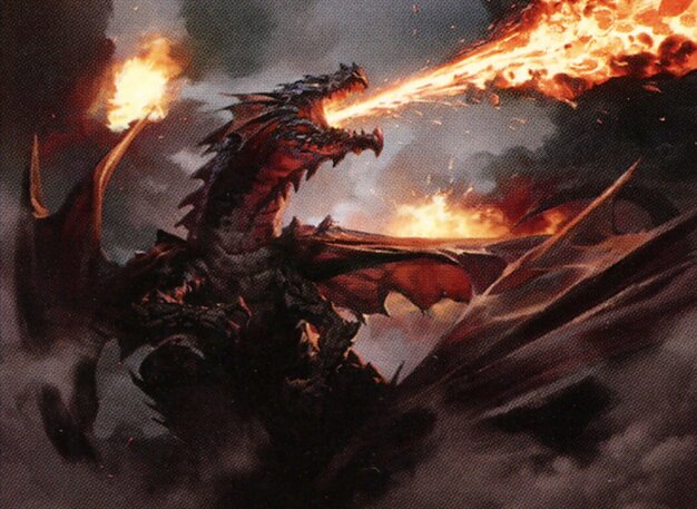 Reposted image of wood burning of Kargan Dragonlord : r/magicTCG