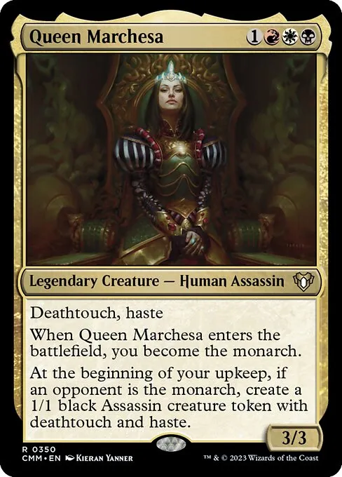 Queen Marchesa DEMANDS an audience with the Champions of Minas Tirith from  LOTR Commander Deck 
