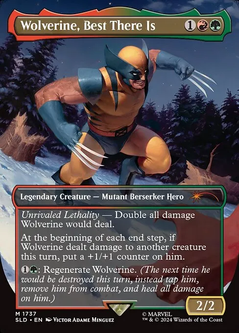 マジック：ザ・ギャザリング Wolverine, Best There Is Commander deck MTG Commander Deck EDH Deck Wolverine, Best There Is 100
