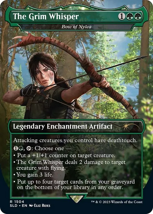 mtg lara croft commander deck reach Whenever Lara Croft attacks Commander Magic Deck Of The