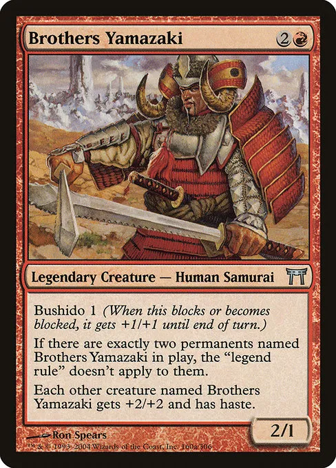 Brothers Yamazaki Rule 0 Partners Commander EDH Brothers