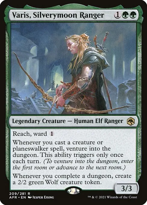 wolf deck // Commander (Varis, Silverymoon Ranger) deck list mtg //  Moxfield  MTG Deck Builder