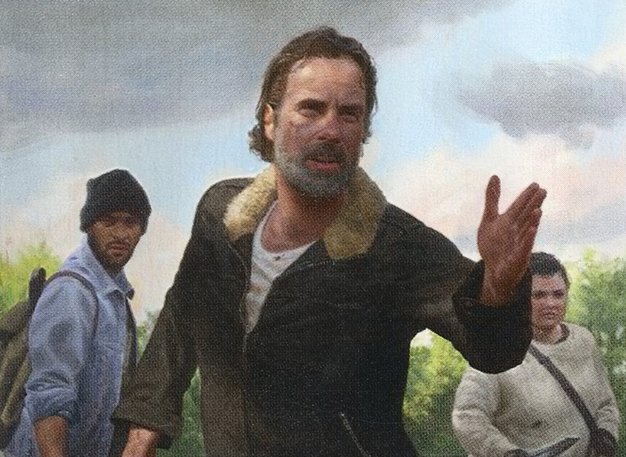 Rick, Steadfast Leader (Human Kindred) // Commander