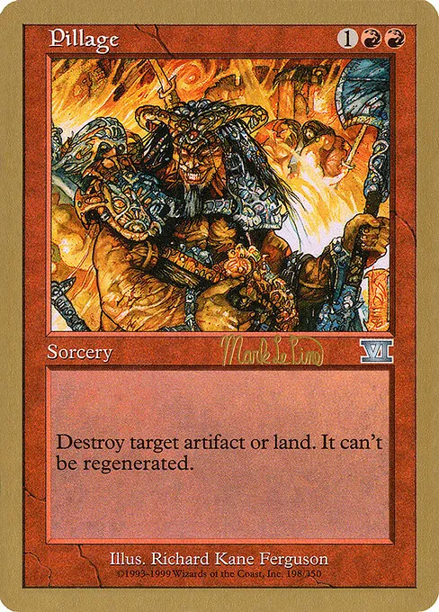 Mark Le Pine, Finalist (World Championship Decks 1999) // Precons