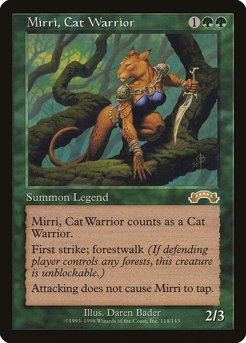 Arahbo, Roar Of The World - MTG Commander Deck Card - Cats & Equipment Theme