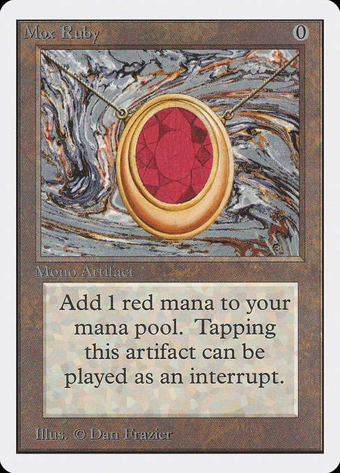 定番 Ruby Mox // Builder Deck MTG — Moxfield アーティファクト