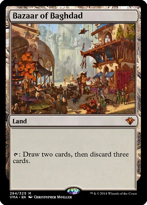 Bazaar of Baghdad // Moxfield — MTG Deck Builder