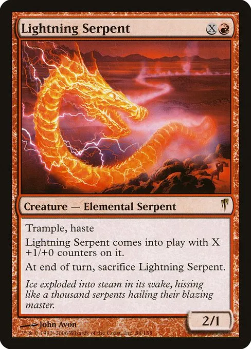 Lightning Serpent // Moxfield — An mtg deck builder site for Magic: the  Gathering®