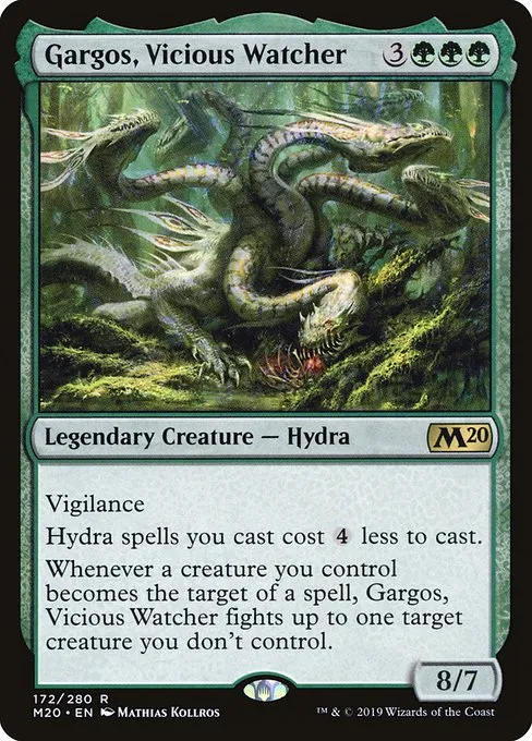 凶暴な見張り、ガーゴス // Commander / EDH (Gargos, Vicious Watcher 