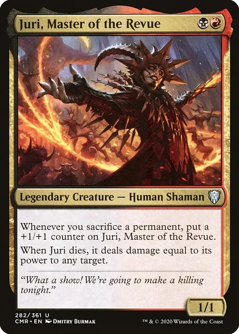 clown // Commander (Juri, Master of the Revue) deck list mtg // Moxfield   MTG Deck Builder