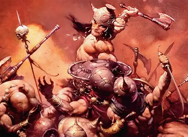 MTG The Art of Frank Frazetta 通常版 The Art of Frank Frazetta: The Second Exhibition Foil