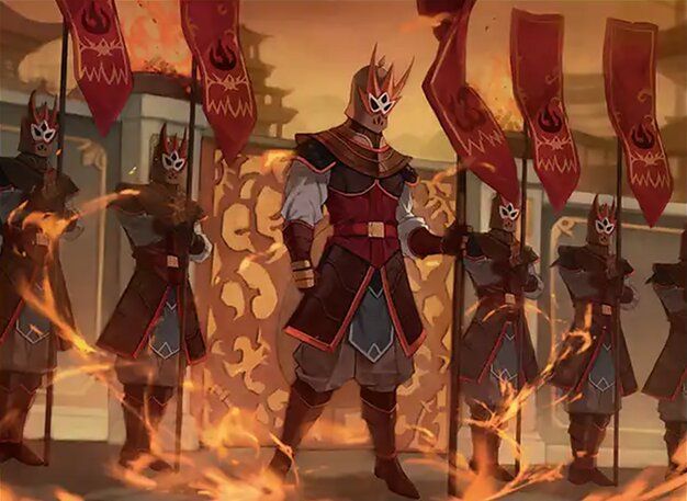 Ozai, the Phoenix King - The Fire Nation attacks // Commander