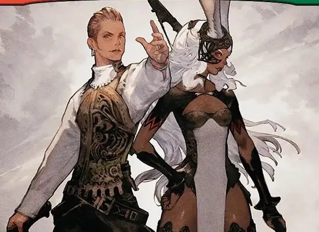 mtg fran final fantasy Balthier and [319] [Borderless] [FINAL FANTASY] [Foil] – Face to Face Games Balthier and Fran | Final