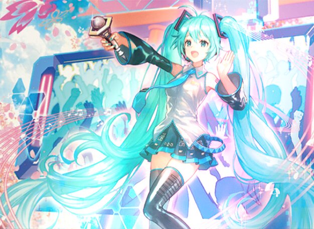 Miku Miku Beam // Commander (Azusa, Lost but Seeking) deck list