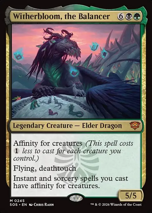 Affinity // Commander (Witherbloom, the Balancer) deck list mtg // Moxfield   MTG Deck Builder