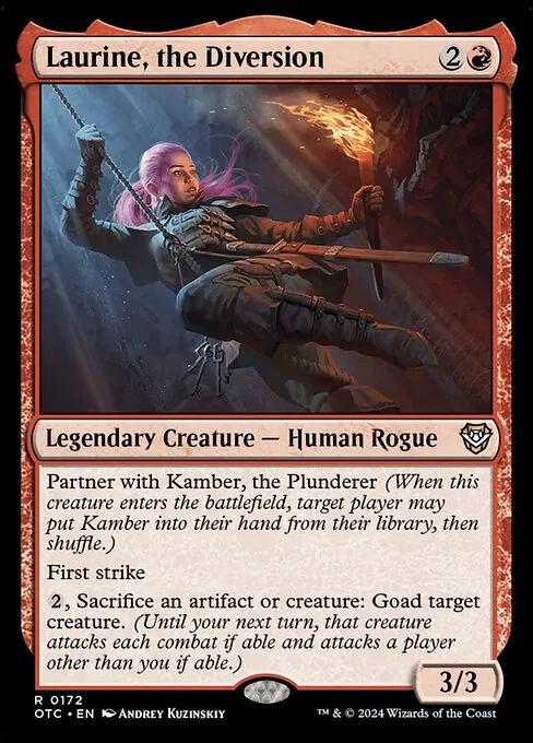B4 - Beauty of Annihilation // Commander (Kamber, the Plunderer and  Laurine, the Diversion) deck list mtg // Moxfield  MTG Deck Builder