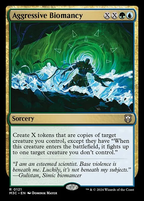Simic big stuff // Commander (Prime Speaker Zegana) deck