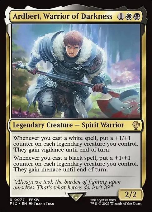 Scions & Spellcraft (Final Fantasy Commander Precon Decklist