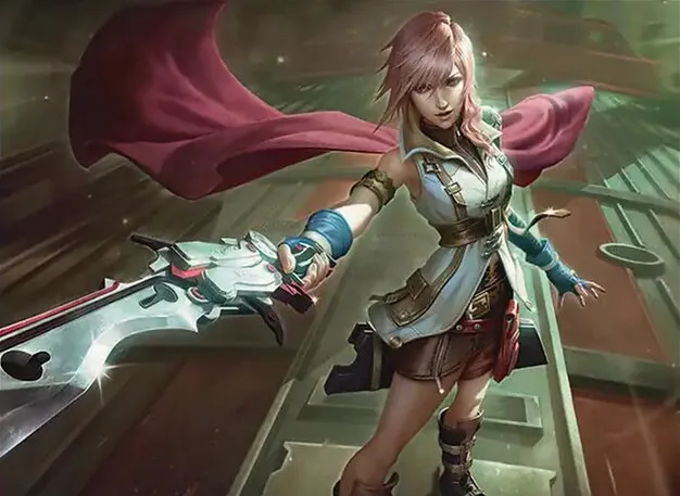 Lightning FF XIII // Commander (Lightning, Army of One) deck
