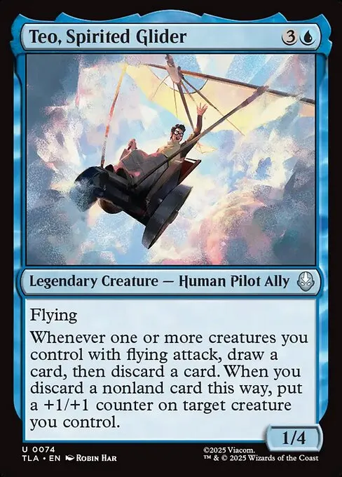 Teo, Spirited Glider // Moxfield  MTG Deck Builder