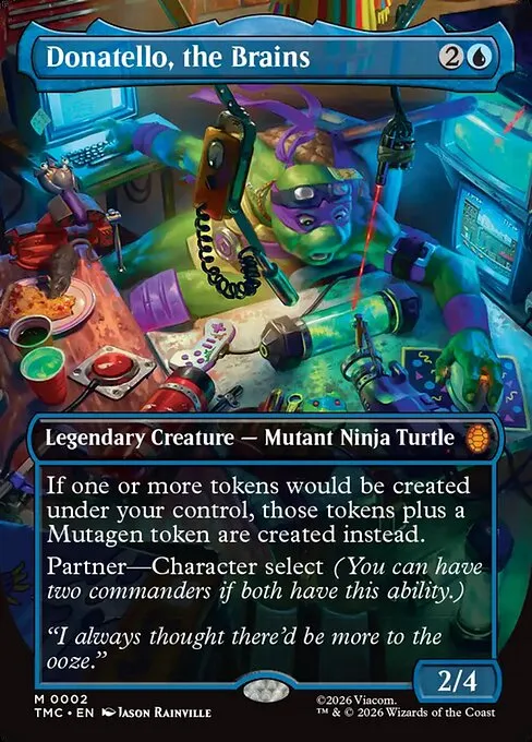 TMNT // Commander (Donatello, the Brains and Leonardo, the Balance