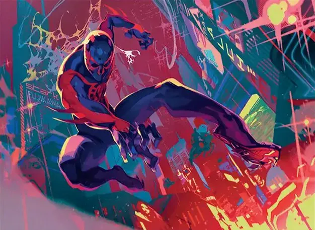 sp 2099 multi // Commander (Spider-Man 2099) deck list mtg