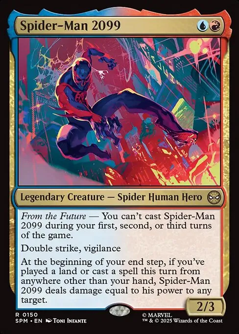 Spider-Man 2099 // Commander (Spider-Man 2099) deck list mtg