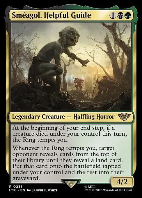 Smeagol, Helping Himself to Your Precious Lands - MTGNexus