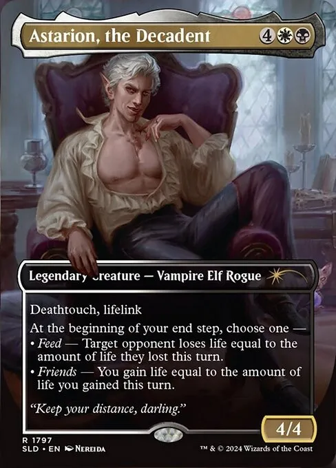 How Deliciously Decadent // Commander (Astarion, the Decadent) deck list mtg  // Moxfield  MTG Deck Builder