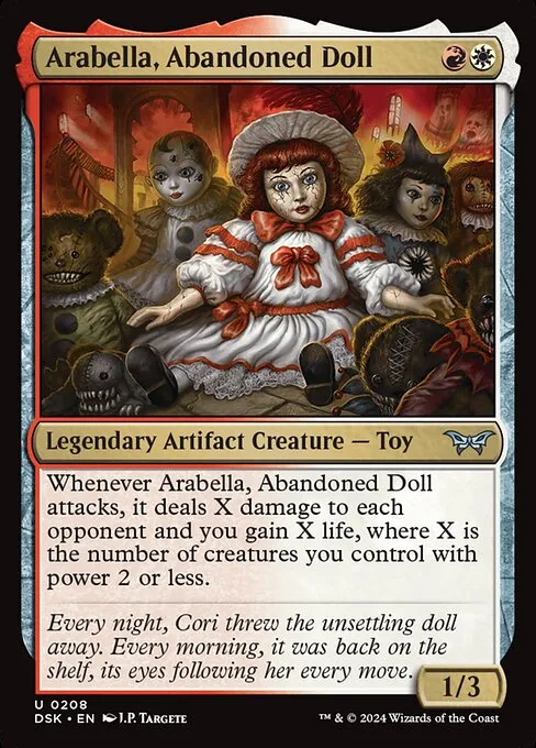 mtg toy commander deck Arabella EDH Deck | Weenie Aggro Commander Deck