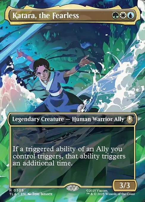 All Avatar Allies (Katara, the Fearless) // Commander (Katara, the  Fearless) deck list mtg // Moxfield  MTG Deck Builder