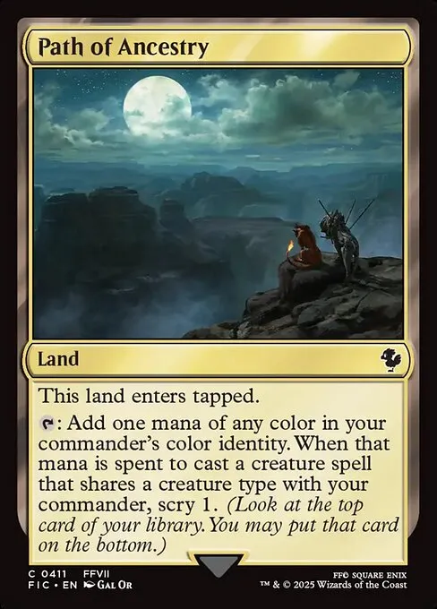 Scions & Spellcraft (Final Fantasy Commander Precon Decklist