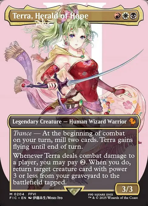 Terra, Herald of Hope Upgrade // Commander (Terra, Herald of Hope